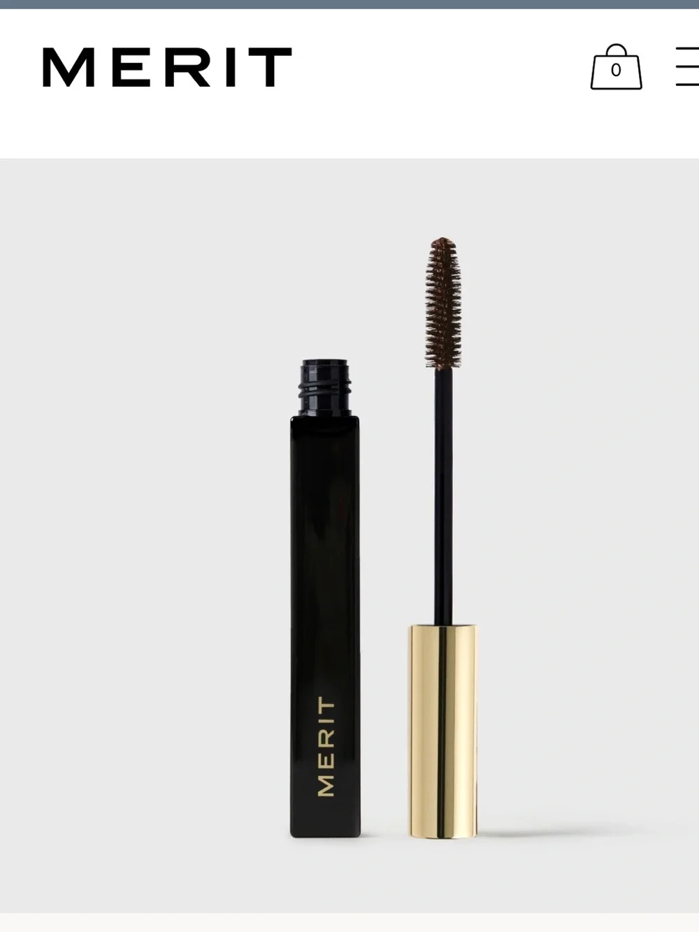 Merit black clean Mascara - Defining Lash Formula